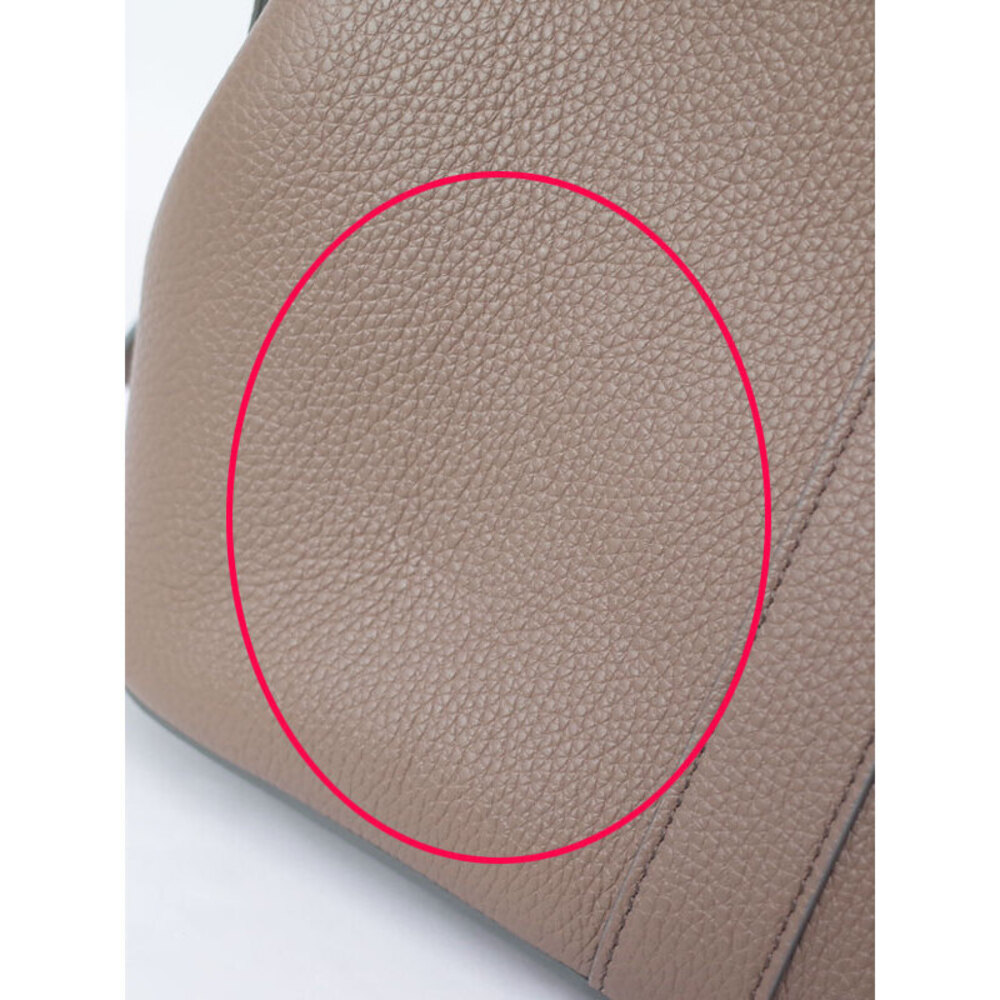 Celine Cabas de France bag grained calfskin Brown - Picture 4 of 9